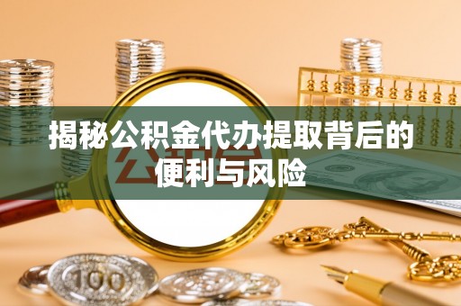 张家界揭秘公积金代办提取背后的便利与风险