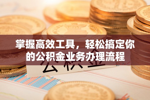 张家界掌握高效工具，轻松搞定你的公积金业务办理流程