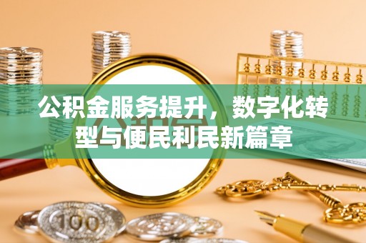 张家界公积金服务提升，数字化转型与便民利民新篇章