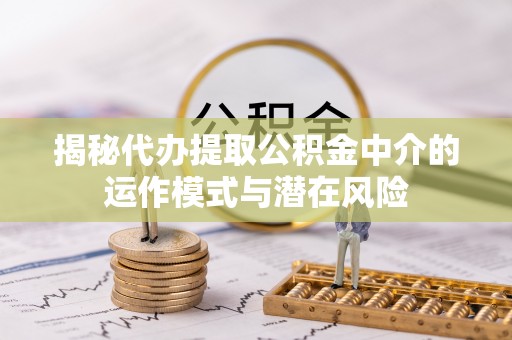 张家界揭秘代办提取公积金中介的运作模式与潜在风险