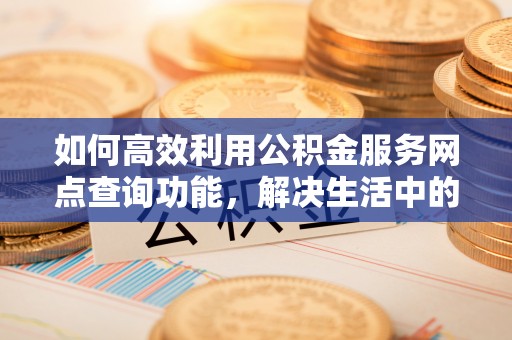 张家界如何高效利用公积金服务网点查询功能，解决生活中的资金难题