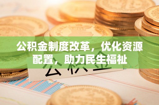张家界公积金制度改革，优化资源配置，助力民生福祉