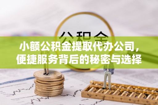 张家界小额公积金提取代办公司，便捷服务背后的秘密与选择指南