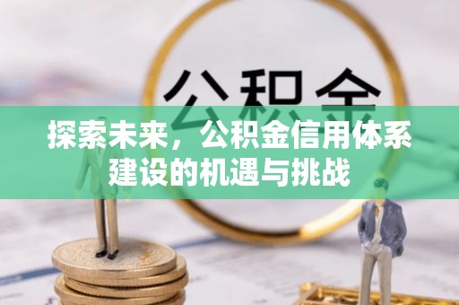 张家界探索未来，公积金信用体系建设的机遇与挑战